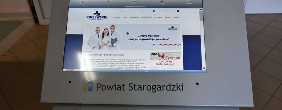 Nowoczesne sprzęty informatyczne w szpitalu