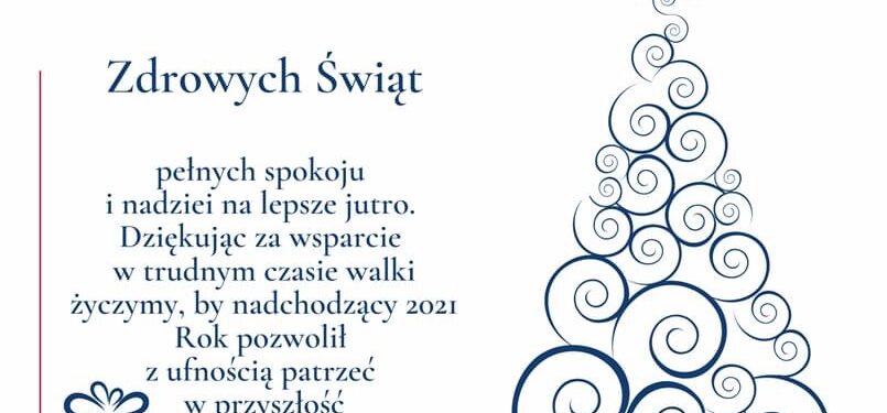 Życzymy zdrowych Świąt