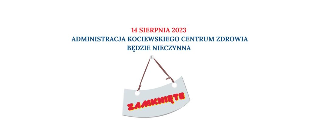 Zmiana organizacji pracy administracji szpitala